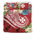 Wallis and Futuna Polynesian Bedding Set - Summer Plumeria (Red) - Polynesian Pride