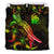 New Caledonia Polynesian Bedding Set - Turtle With Blooming Hibiscus Reggae - Polynesian Pride