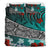 New Caledonia Bedding Set - Lizard And Turtle Green - Polynesian Pride