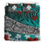 Wallis and Futuna Bedding Set - Lizard And Turtle Green - Polynesian Pride