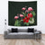 Hibiscus Flamingo Tapestry - Polynesian Pride