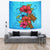 Hibiscus Flower Soulful Tapestry - Polynesian Pride