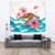 Turtle Hibiscus On Wale Tapestry - Polynesian Pride