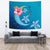 Turtle Moon Dream Tapestry - Polynesian Pride