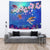 Turtle Plumeria Ocean Tapestry - Polynesian Pride