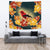 Honeycreeper Hibiscus Tapestry - Polynesian Pride