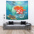 Mermaid And Animal Tapestry - Polynesian Pride