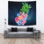 Pineapple Hibiscus Pattern Tapestry - Polynesian Pride