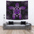 Turtle Hibiscus Violet Tapestry - Polynesian Pride