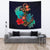 Anchor Galaxy Tapestry Wall Tapestry Large 104" x 88" Black - Polynesian Pride