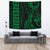 Hawaii Kakau Green Polynesian Tribal Tapestry - Polynesian Pride