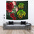 Hawaii Tapestry - Turtle Hibiscus Pattern Hawaiian Tapestry - Green Wall Tapestry 150cm*150cm Green - Polynesian Pride