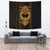 Hawaii Polynesian Tapestry - Ikaika Hawaiian One Style Large 104" x 88" Black - Polynesian Pride