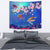 Turtle Plumeria Ocean Tapestry - Polynesian Pride