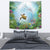 Animal Garden Ocean Tapestry - Polynesian Pride