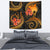 Papua New Guinea Tapestry - Gold Plumeria TAPESTRY Medium 80" x 68" GOLD - Polynesian Pride