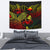 Papua New Guinea Tapestry - Turtle Hibiscus Pattern Reggae Wall Tapestry Medium 80" x 68" Reggae - Polynesian Pride