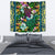 Hawaii Manta Ray Tropical Polynesian Tapestry - Pure Style Wall Tapestry Green - Polynesian Pride