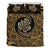 Hawaiian Duvet Cover Set - Tapa Honu Turtle - Polynesian Pride