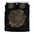 Turtle Hawaiian Duvet Cover Set Black - Polynesian Pride