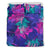 Hawaii Duvet Cover Set - Palm Leave Neon Color - Polynesian Pride