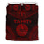 Tahiti Polynesian Chief Duvet Cover Set - Red Version Red - Polynesian Pride