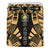 Nauru Duvet Cover Set - Polynesian Tattoo Gold - Polynesian Pride