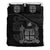 Fiji Duvet Cover Set - Fiji Flag & Coat Of Arms Blacks - Polynesian Pride