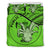 Niue Duvet Cover Set - Niue Coat Of Arms & Coconut Crab Green - Polynesian Pride