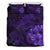 Hawaiian Hibiscus Whale Turtle Dance Polynesian Bedding Set - Purple Purple - Polynesian Pride