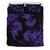 Hawaiian Hammerhead Shark Hibiscus Purple Polynesian Bedding Set Purple - Polynesian Pride