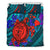 Polynesian Hawaii Duvet Cover Set - Red Polynesian Sea Turtle - Polynesian Pride