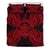 Polynesian Bedding Set - Palau Duvet Cover Set Map Red - Polynesian Pride