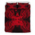 Polynesian Bedding Set - Fiji Duvet Cover Set Map Red - Polynesian Pride