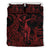 Polynesian Bedding Set - Hawaii Duvet Cover Set Hula Girl Red - Polynesian Pride