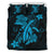 Hawaii Turtle Flower Polynesian Bedding Set - Turquoise Turquoise - Polynesian Pride