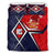 Polynesian Bedding Set - American Samoa Duvet Cover - AS Flag with Polynesian Patterns - Polynesian Pride