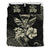 Hawaiian Bedding Set - Kanaka Maoli Polynesian Beige Black - Polynesian Pride