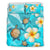 Hawaii Bedding Set - Hawaii Turtle Plumeria Kanaka Ocean Bedding Set Blue - Polynesian Pride