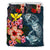 Kanaka Maoli (Hawaiian) Bedding Set - Polynesian Turtle Tropical Plumeria Blue - Polynesian Pride