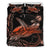 Turtle Polynesian Bedding Set Mix Hibiscus Orange - Polynesian Pride