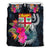 Polynesian Bedding Set - Fiji Duvet Cover Set Tropical Flowers - Polynesian Pride