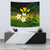 Kanaka Maoli (Hawaiian) Tapestry, Polynesian Plumeria Banana Leaves Reggae - Polynesian Pride