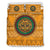 Hawaii Tiki Kanaka Polynesian - Bedding Set AH Orange - Polynesian Pride