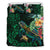 Tiki Polynesian Bedding Set Turtle Hibiscus - Green - Polynesian Pride