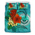 Federated States of Micronesia Bedding Set - Tropical Flowers Style - Polynesian Pride