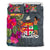 Fiji Bedding Set - Hibiscus Polynesian Pattern Gray Version - Polynesian Pride