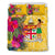 Fiji Bedding Set - Hibiscus Polynesian Pattern Yellow Version - Polynesian Pride