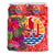 Tahiti Bedding Set - Hibiscus Polynesian Pattern Red Version - Polynesian Pride