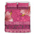 Hawaii Bedding Set - Hawaii Hibiscus Pattern Bedding Set - Ver 2 Pink - Polynesian Pride